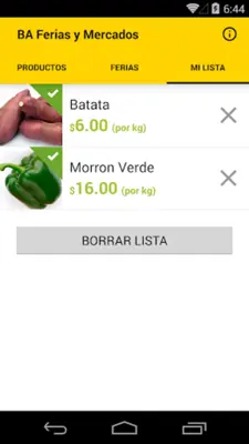 BA Ferias android App screenshot 2